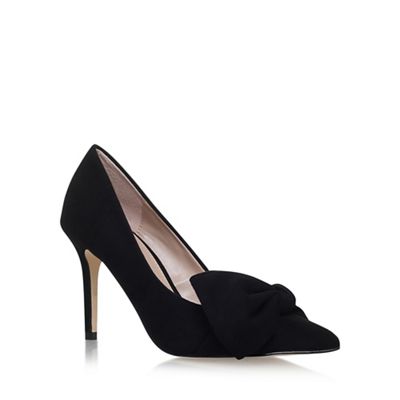 Carvela Black 'Klassic' high heel court shoes
